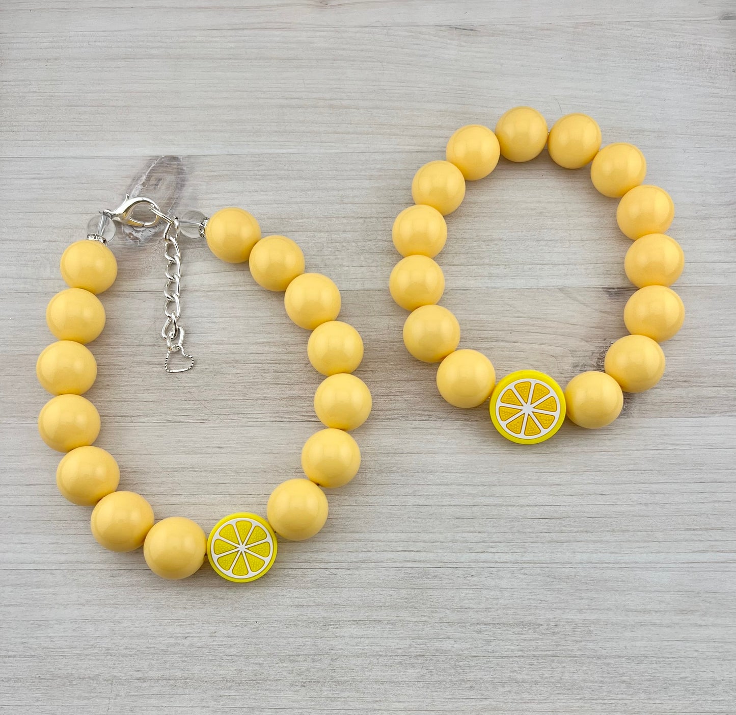 Citrus & Blossoms Bandana & Necklace Bundle