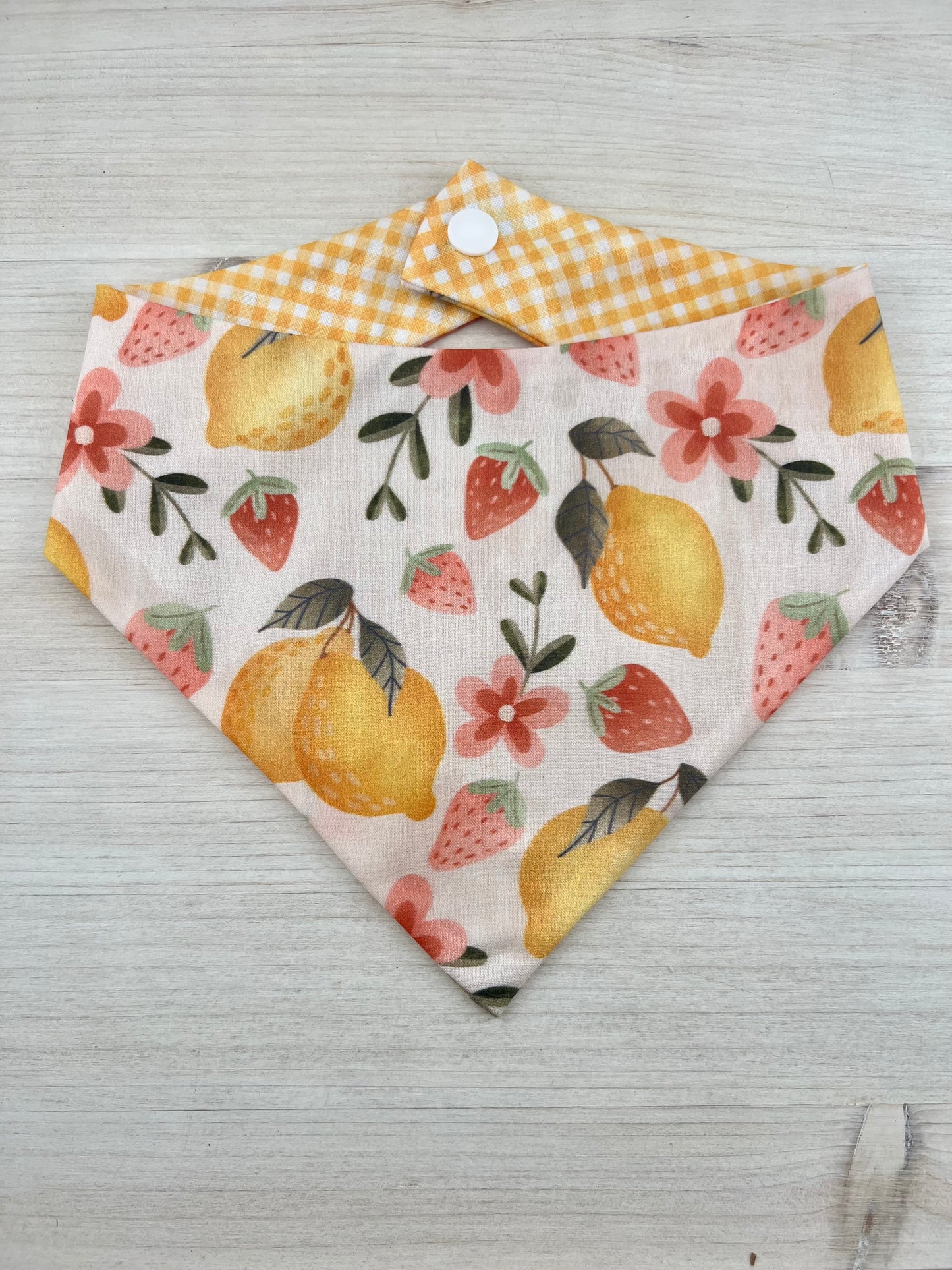 Summer Citrus Bandana & Necklace Bundle