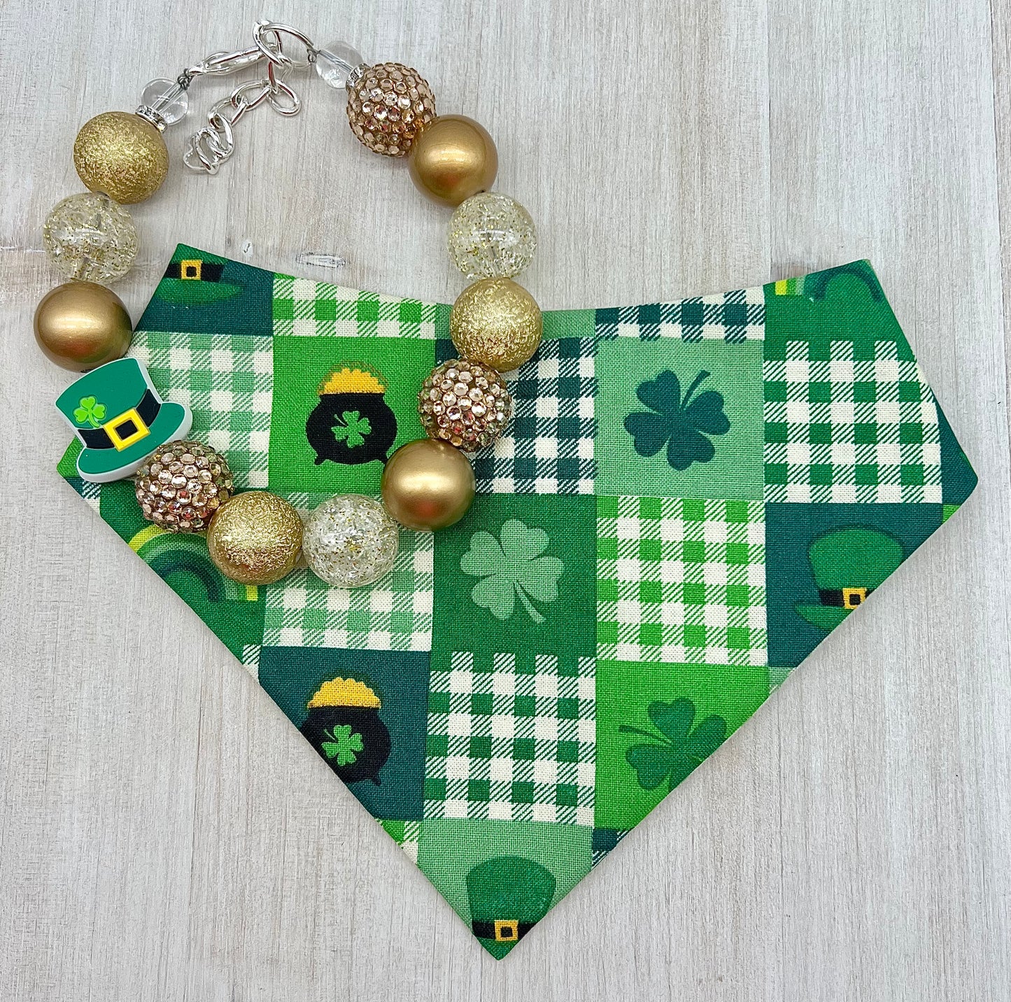 Pot of Gold Bandana-Necklace Bundle