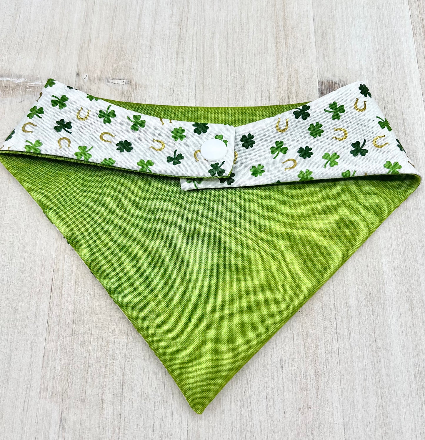 Shamrock Gold Dog Bandana