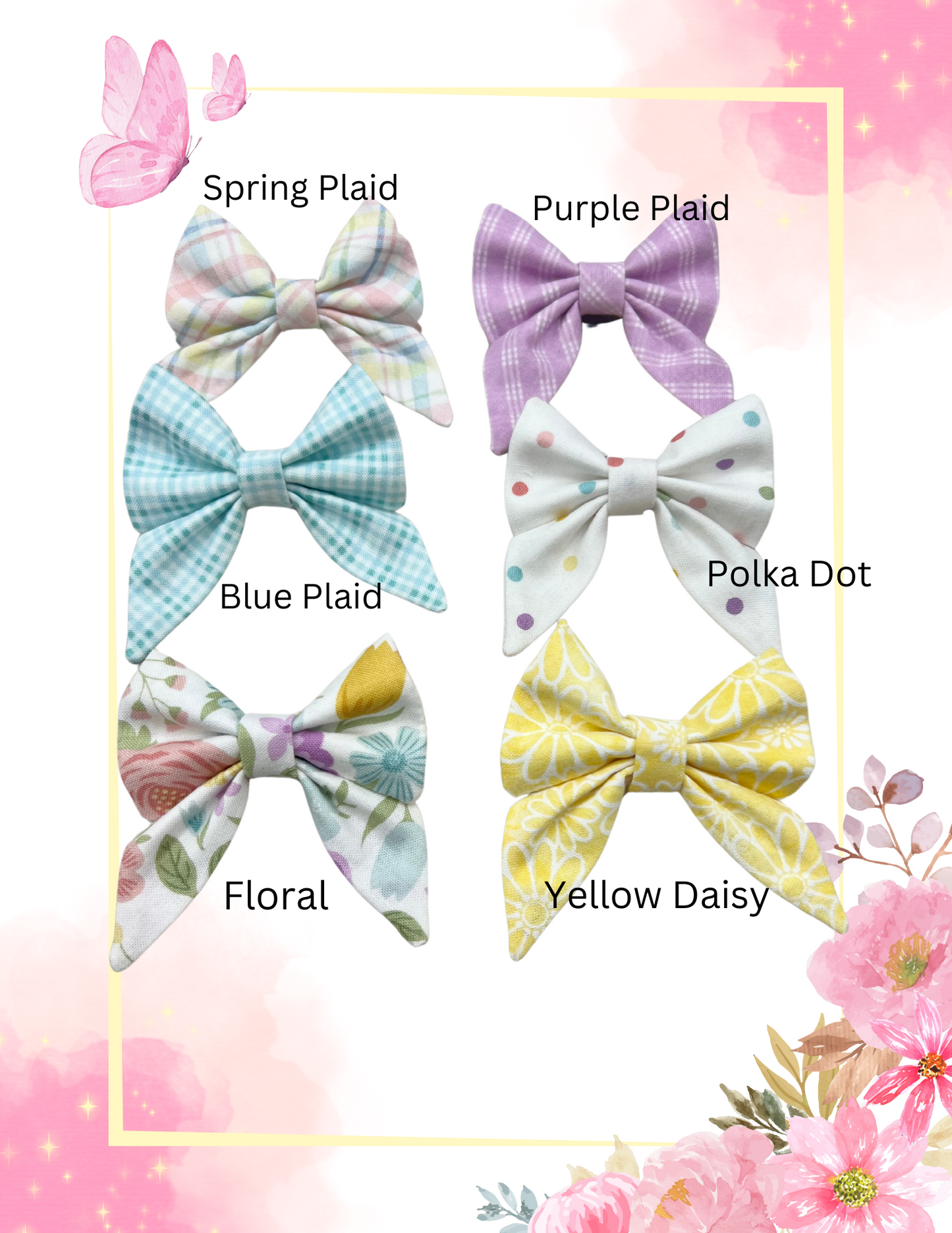 Mini White Pearls - Choose your own bow