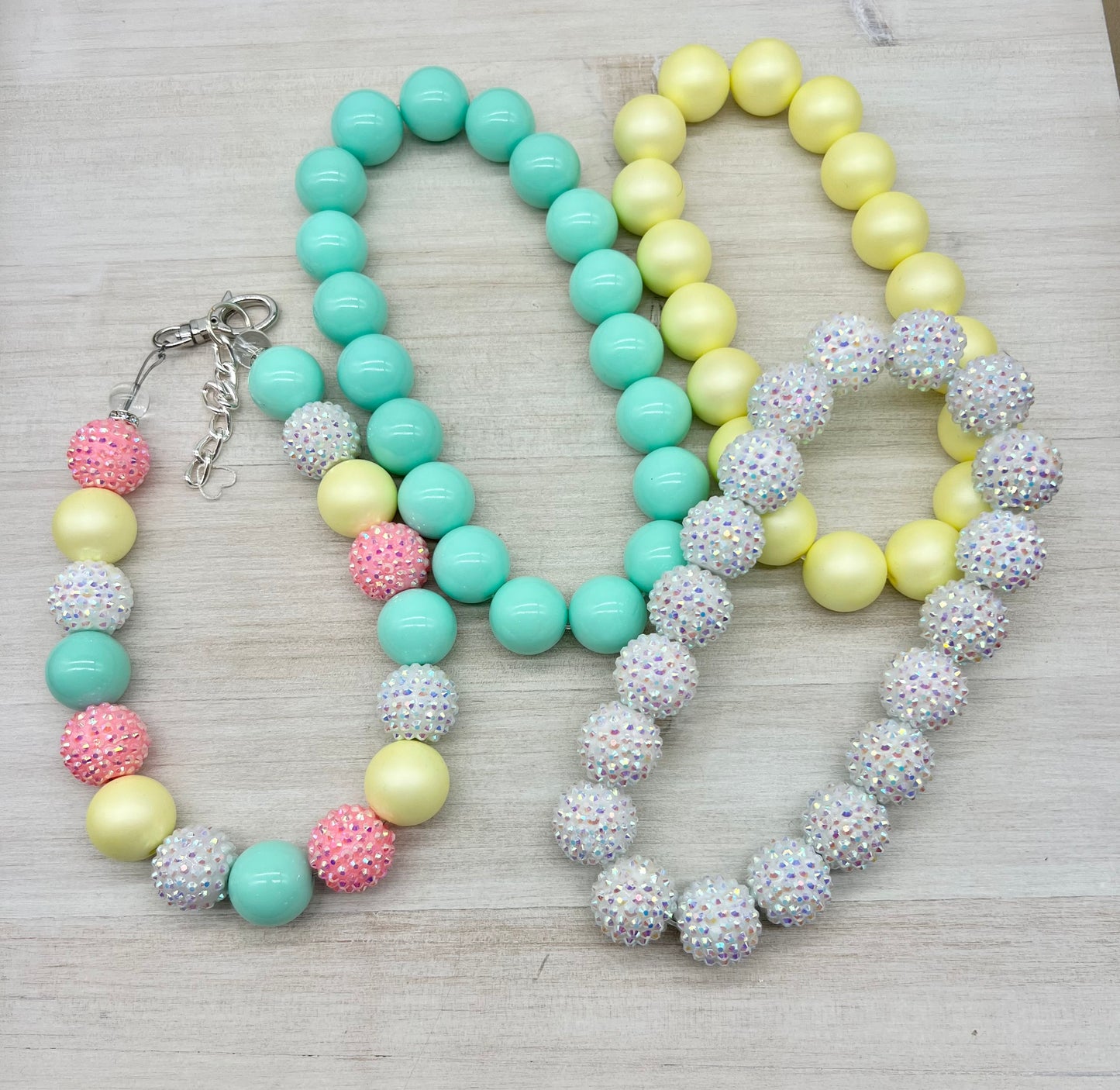 Spring Fling Rhinestone Necklace