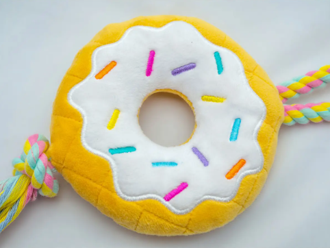 Donut Rope Dog Toy