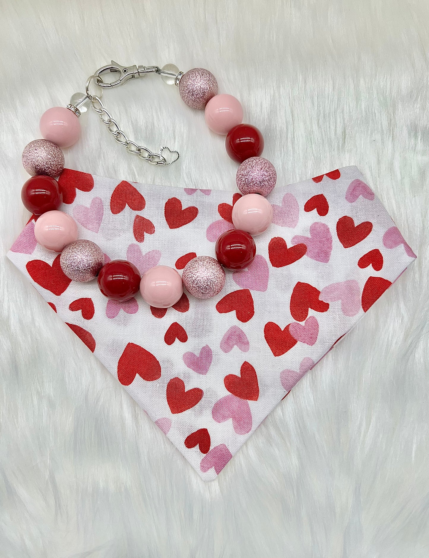 Love Struck Bandana-Necklace Bundle