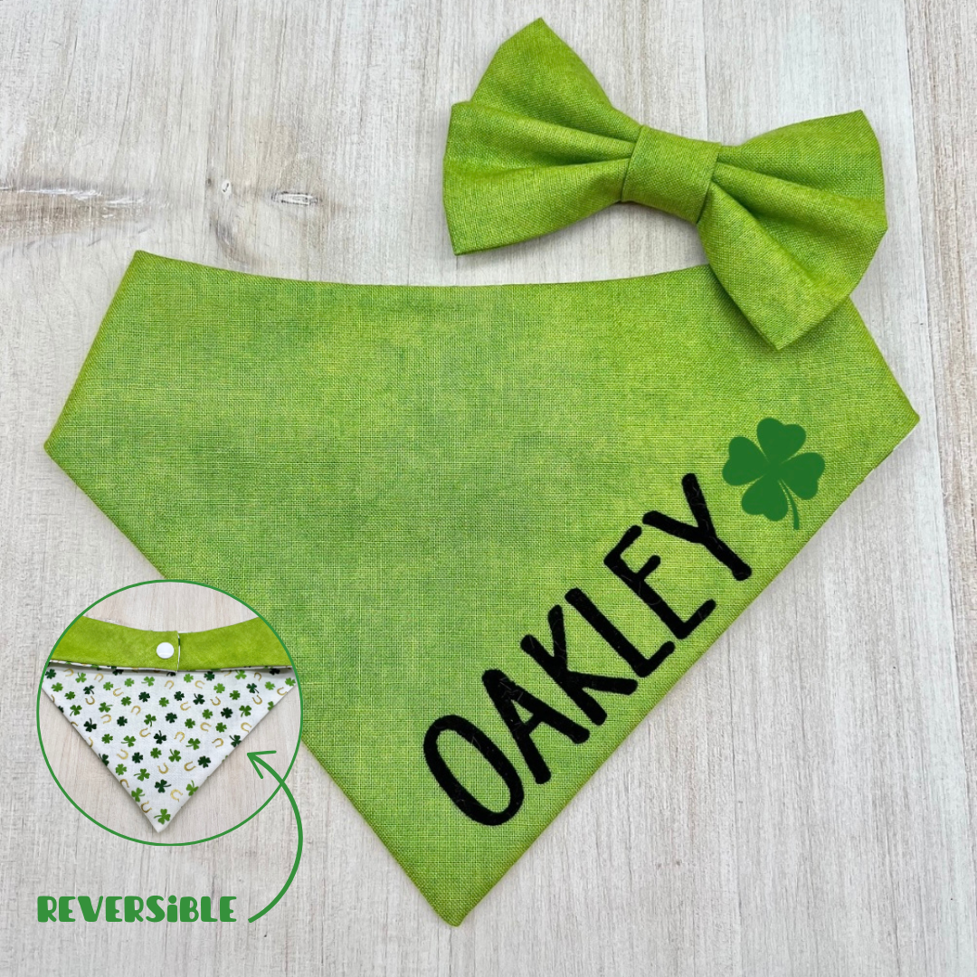 St. Patrick's Day Dog Bandana