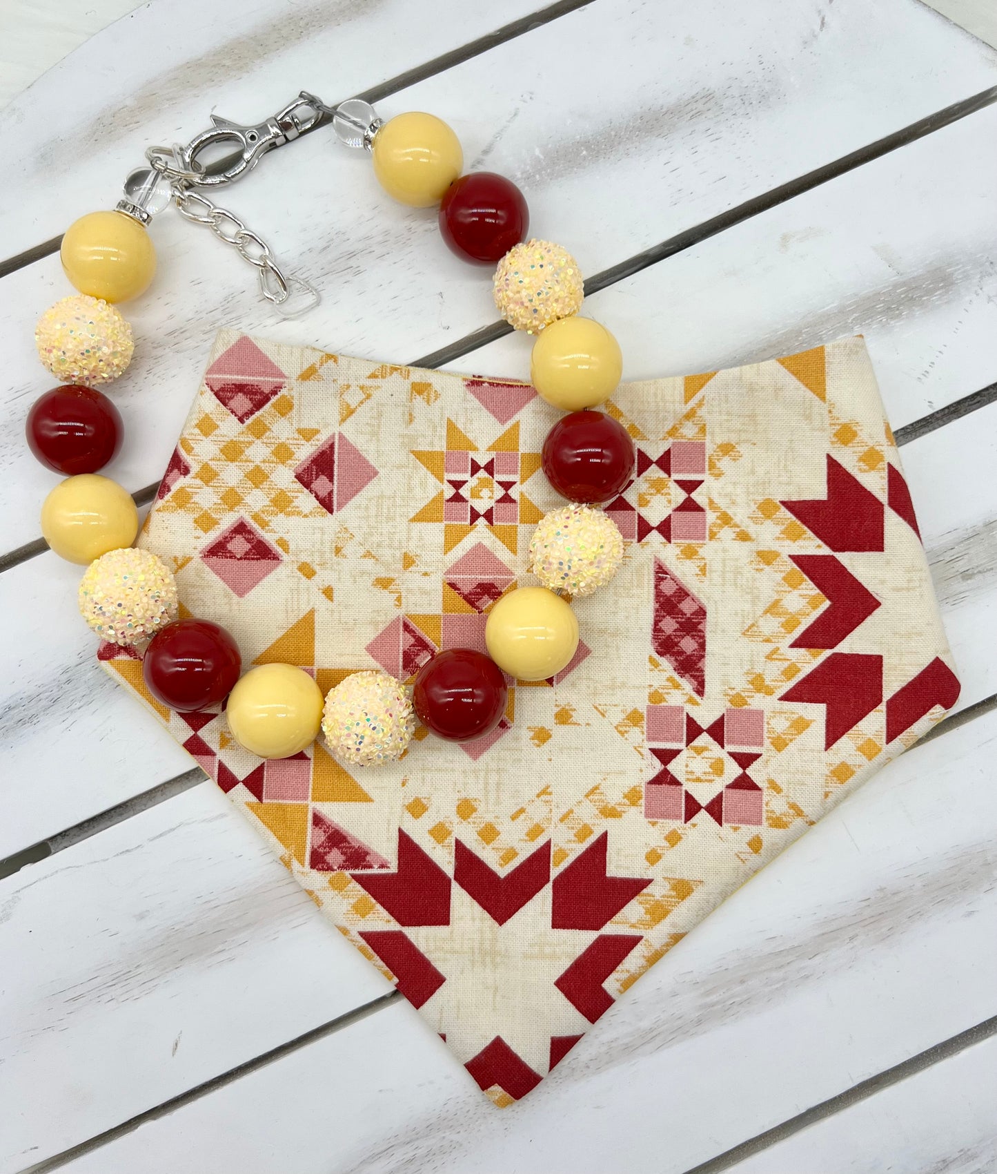 Reversible Spring Quilt Bandana