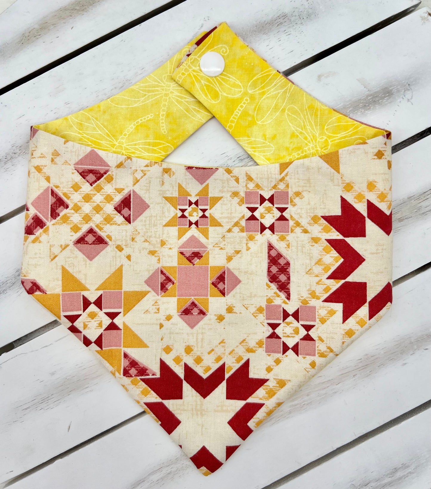 Reversible Spring Quilt Bandana
