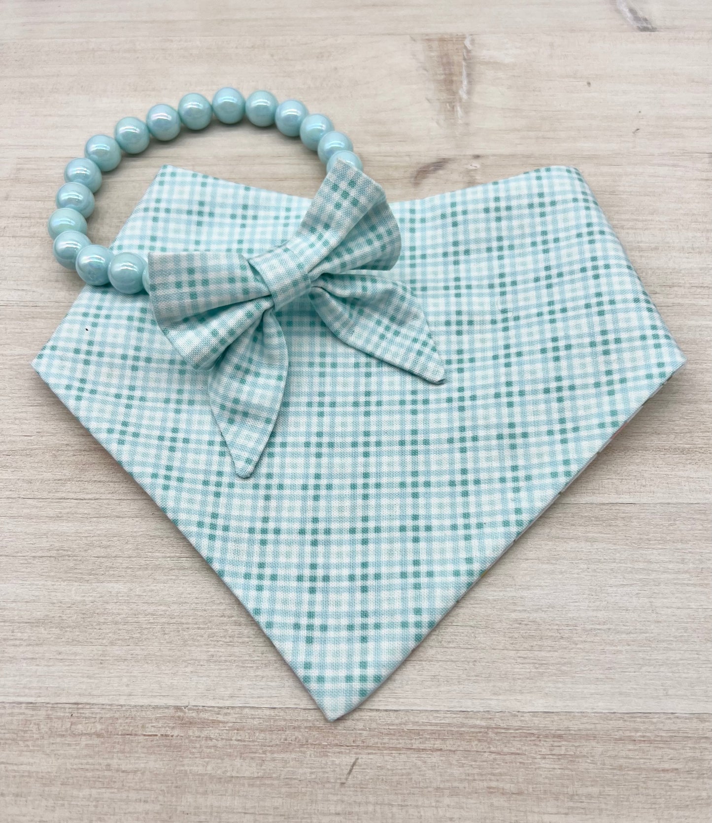 Reversible Spring Tulips Bandana