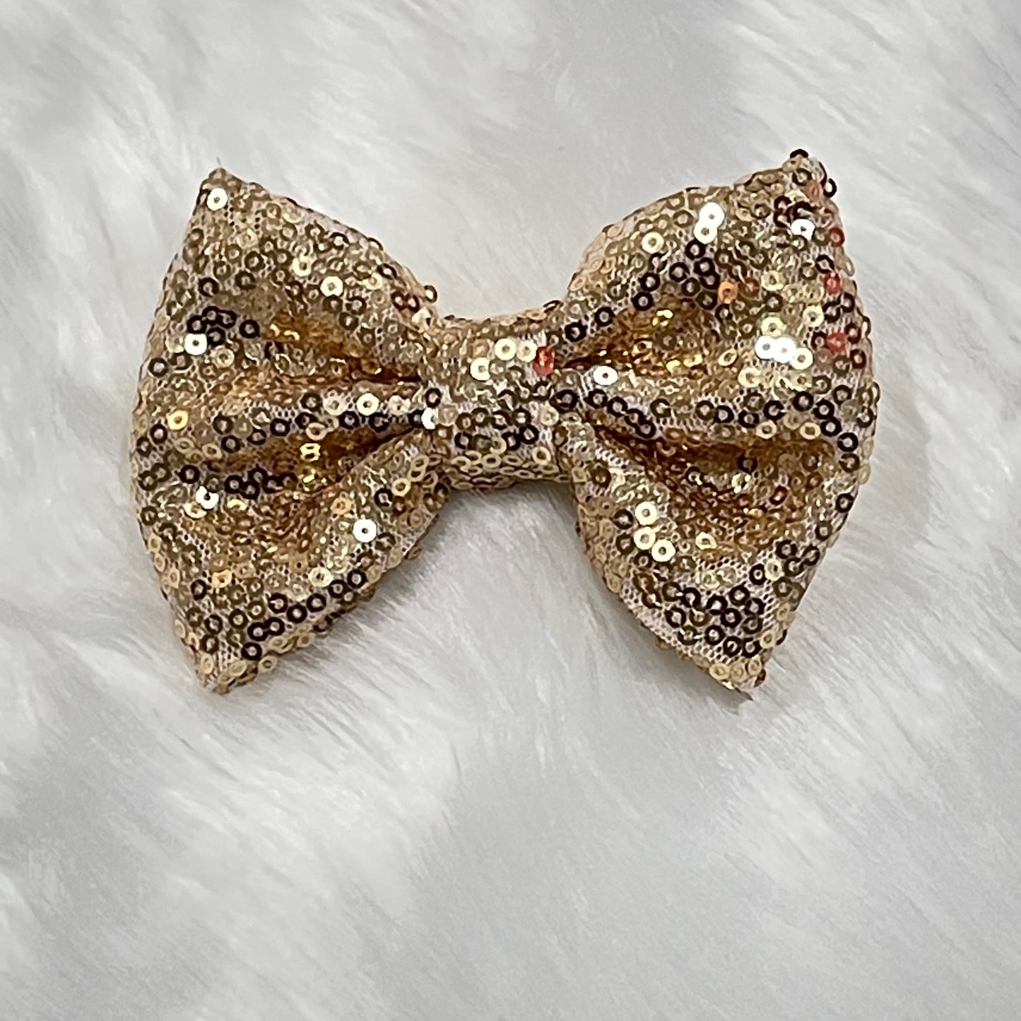 SPARKLE BOW - GOLD