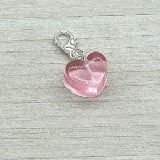 BUBBLE HEART CHARMS