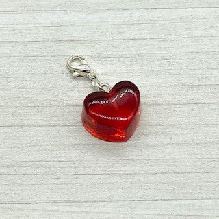 BUBBLE HEART CHARMS