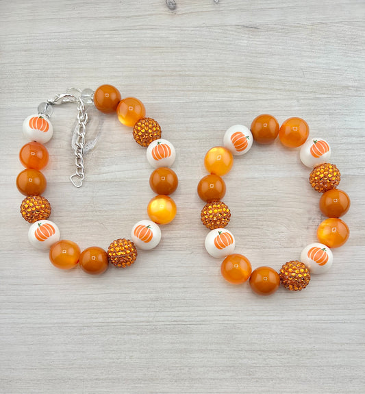 AUTUMN PUMPKIN NECKLACE