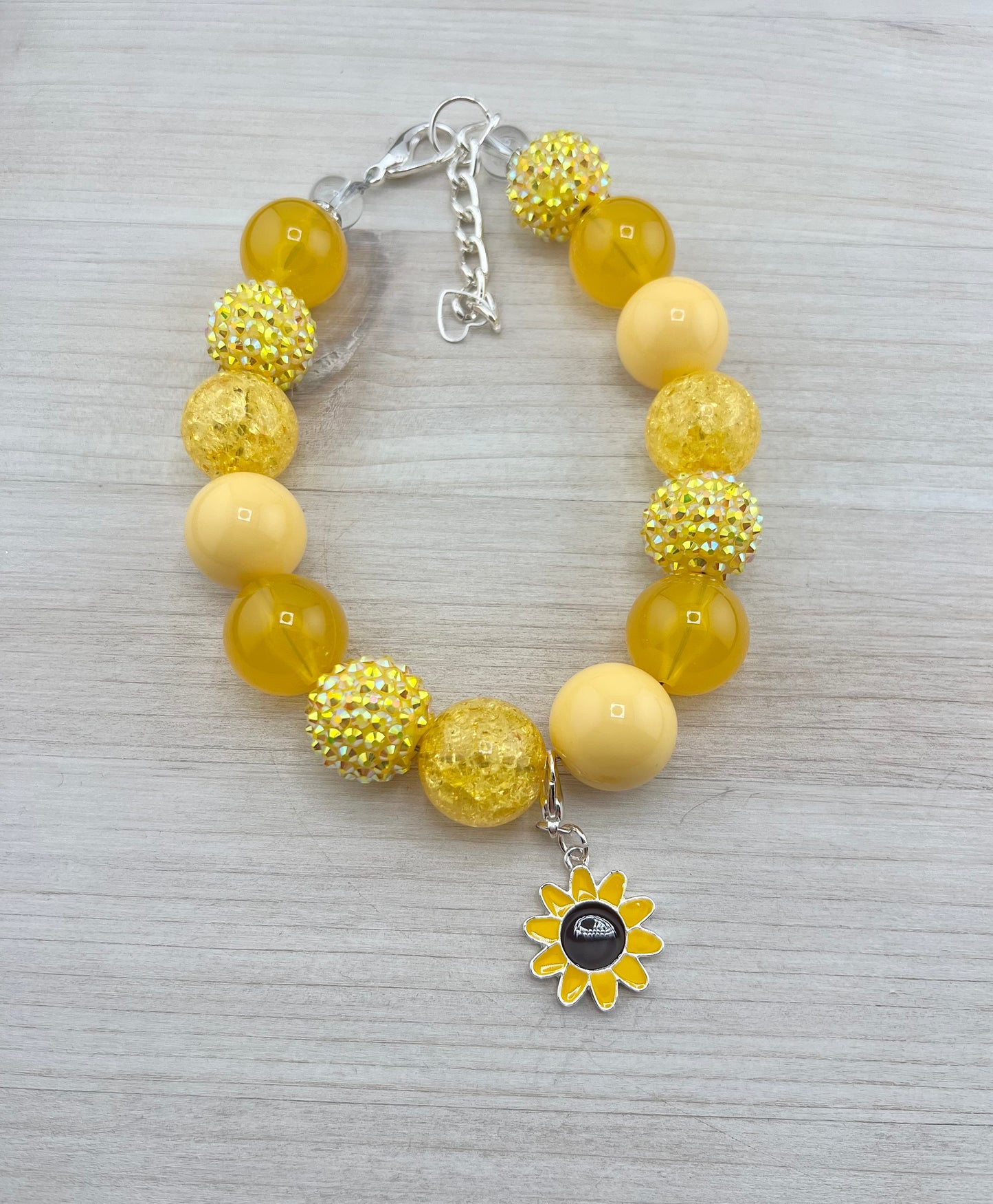 SUNFLOWER FIELD NECKLACE + CHARM