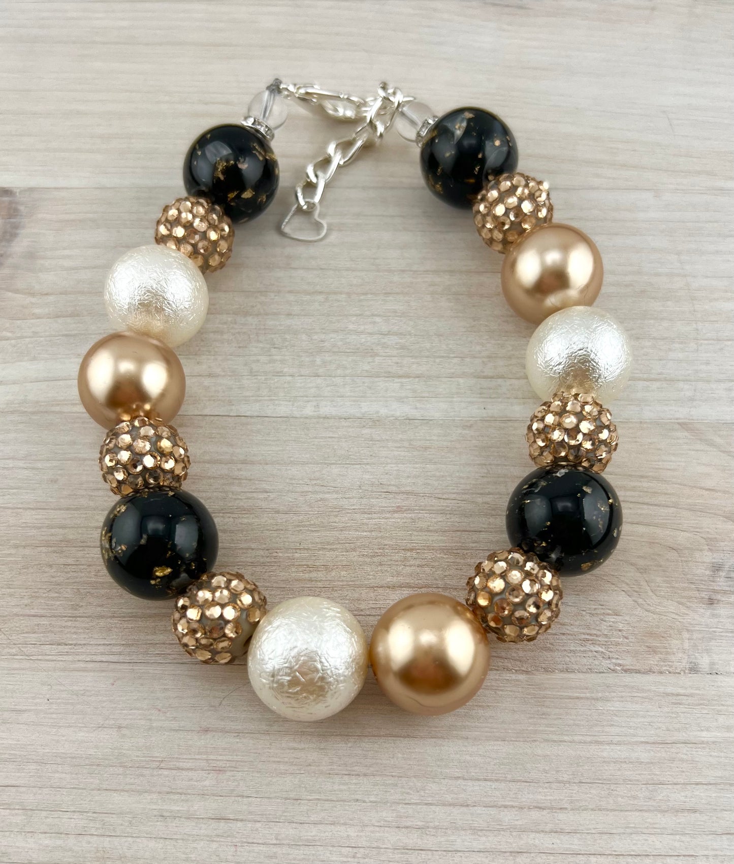 MIDNIGHT SPARKLE DOG NECKLACE