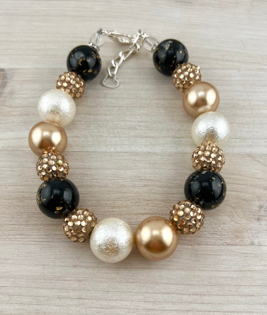 MIDNIGHT SPARKLE DOG NECKLACE