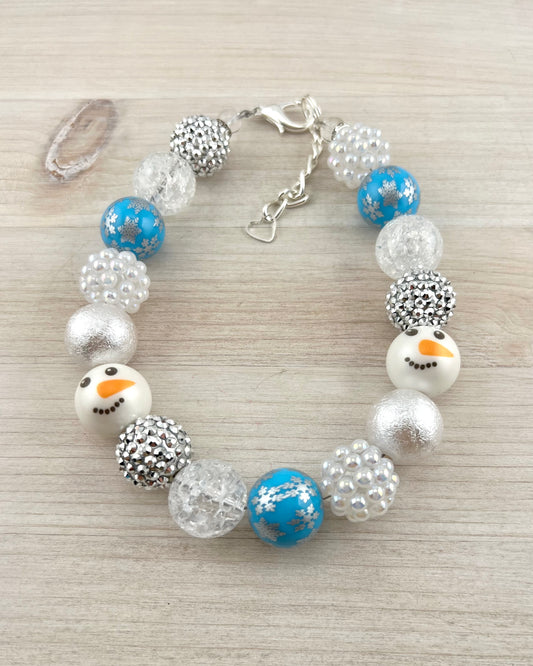 SNOW DAY DOG NECKLACE