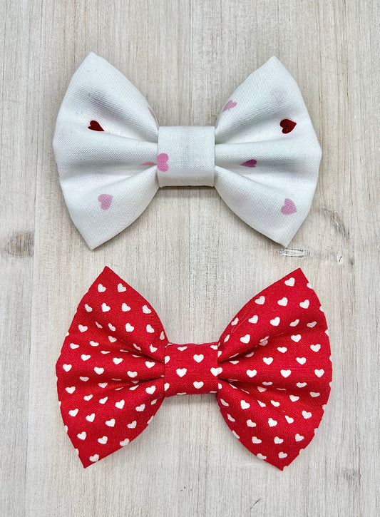 Valentine Heart Bow Set