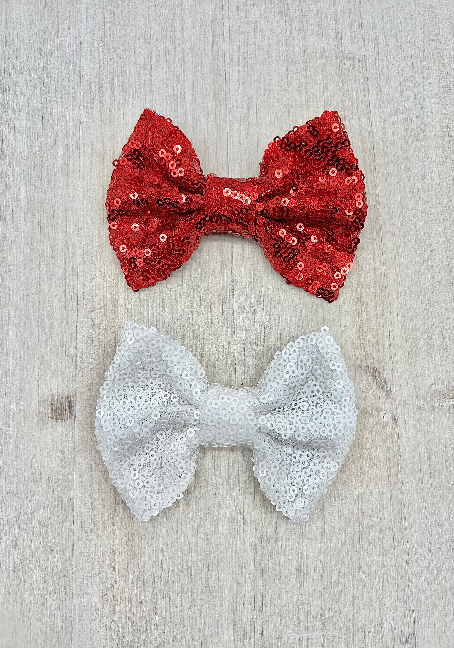 Valentine Sequin Bow Set