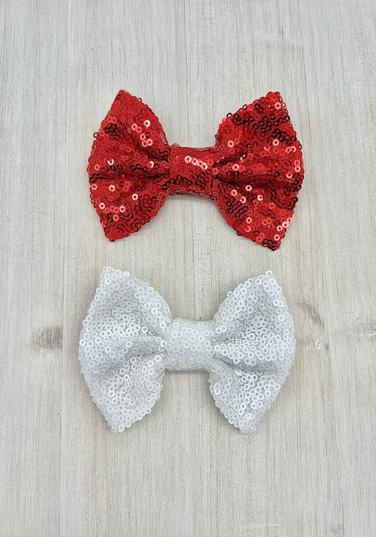 Sequin Bow Set