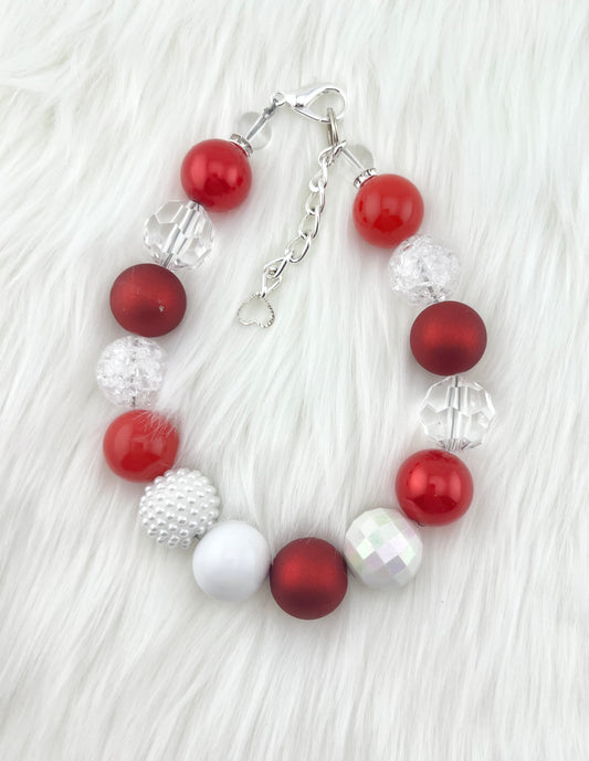 CANDY CANE CUTIE DOG NECKLACE