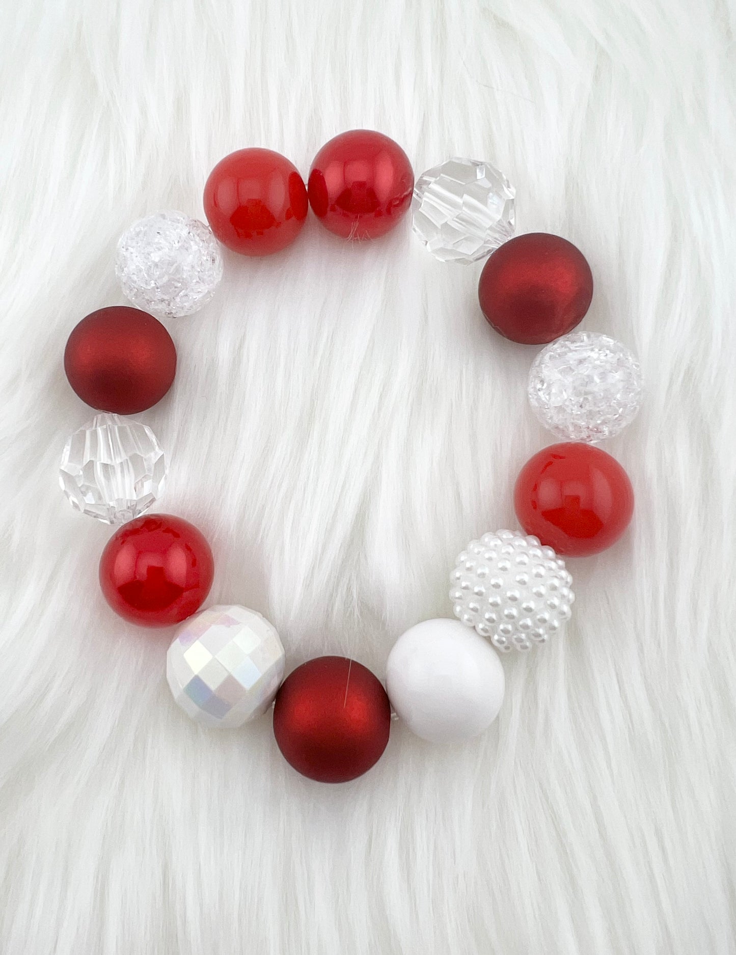 CANDY CANE CUTIE DOG NECKLACE