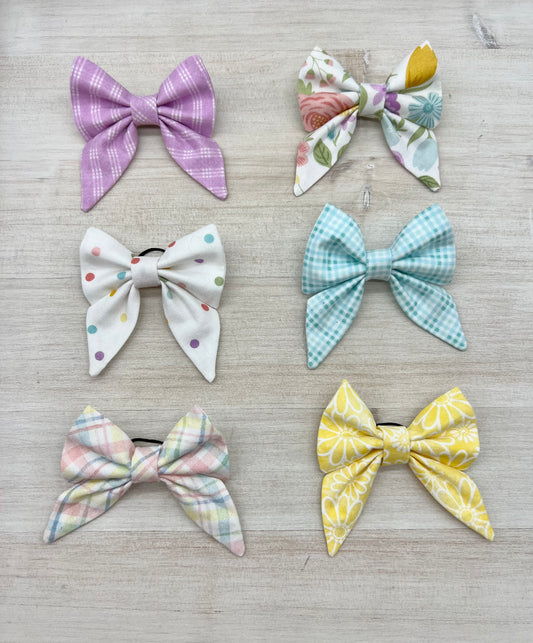 Spring Hair Bow