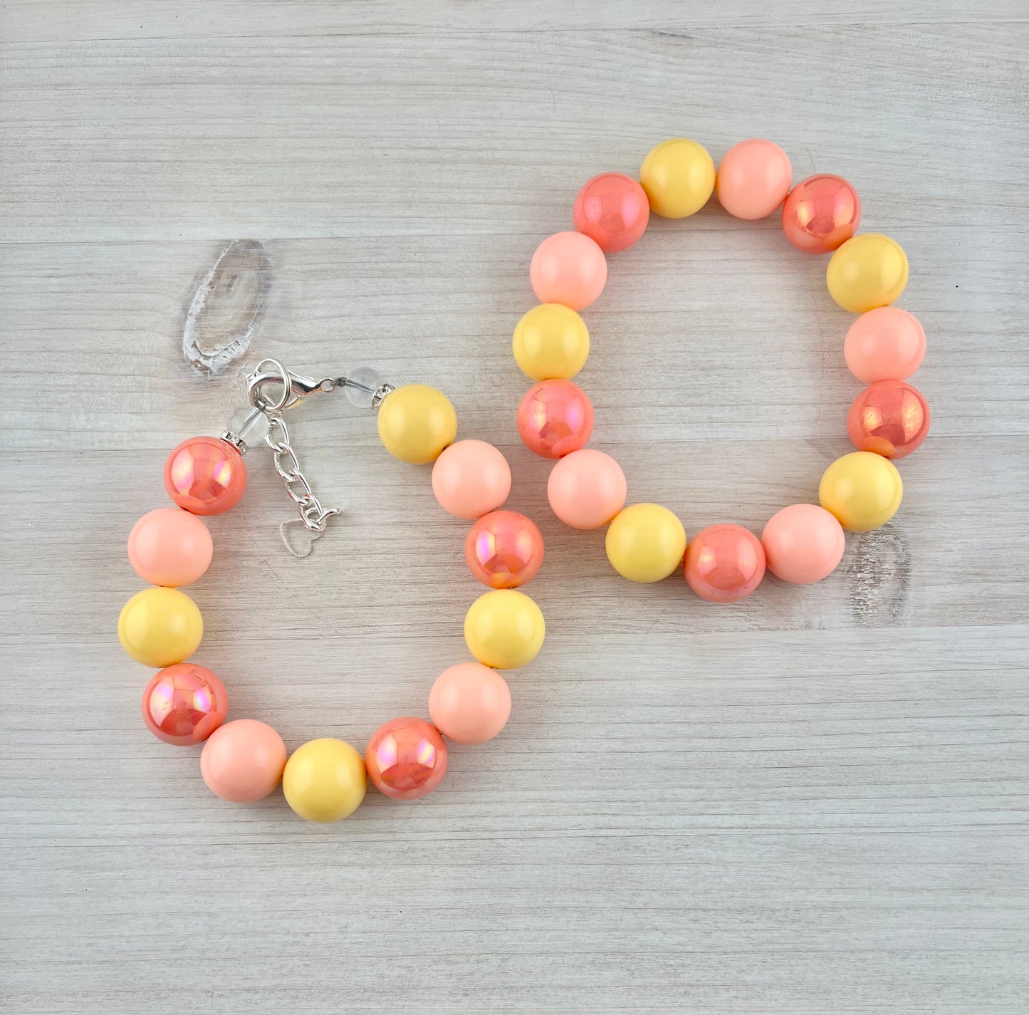Summer Citrus Bandana & Necklace Bundle