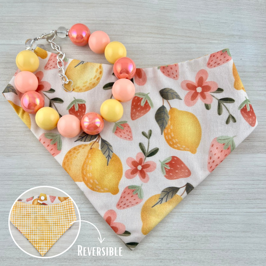 Summer Citrus Bandana & Necklace Bundle