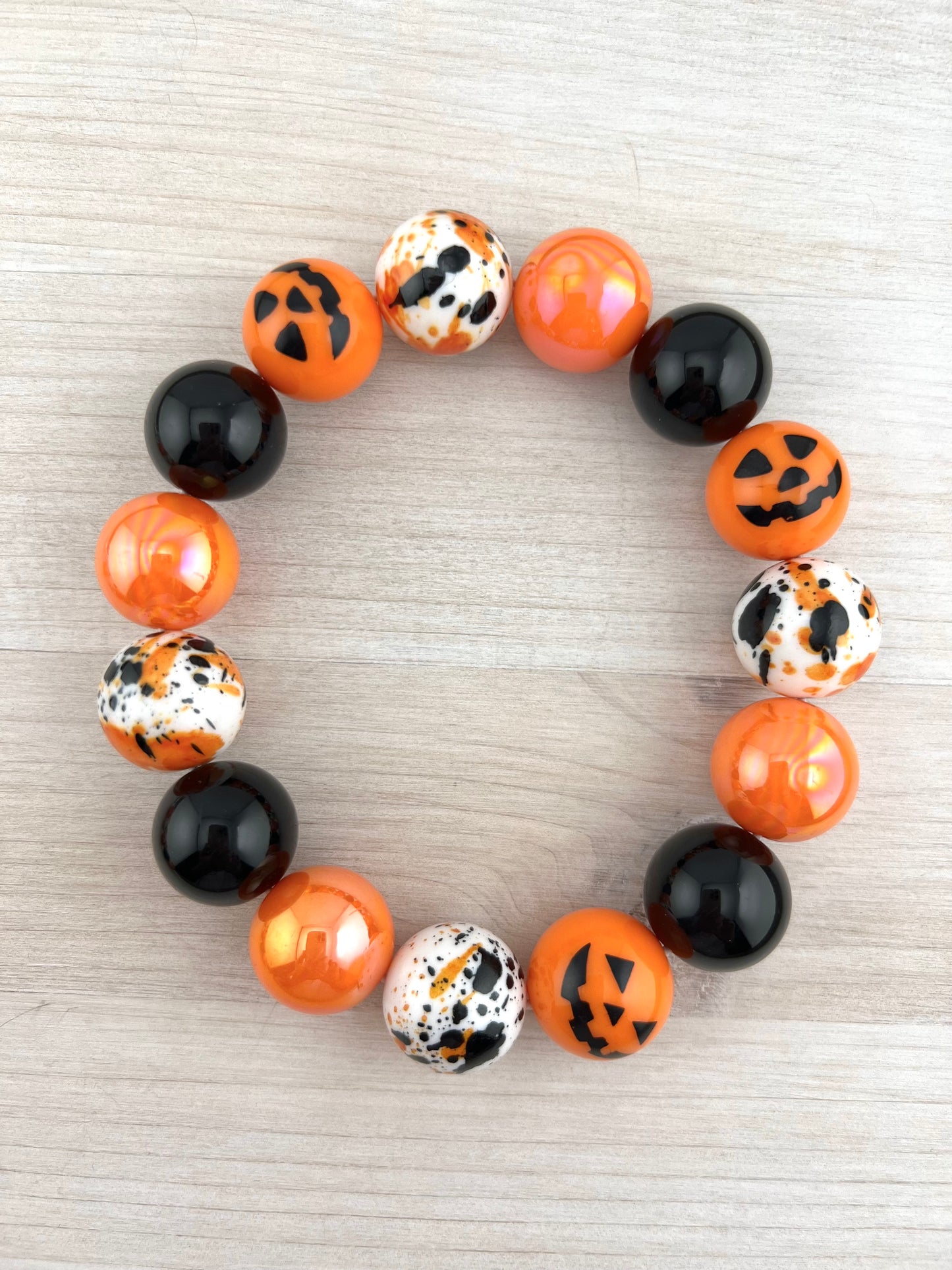 SPOOKY JACK DOG NECKLACE