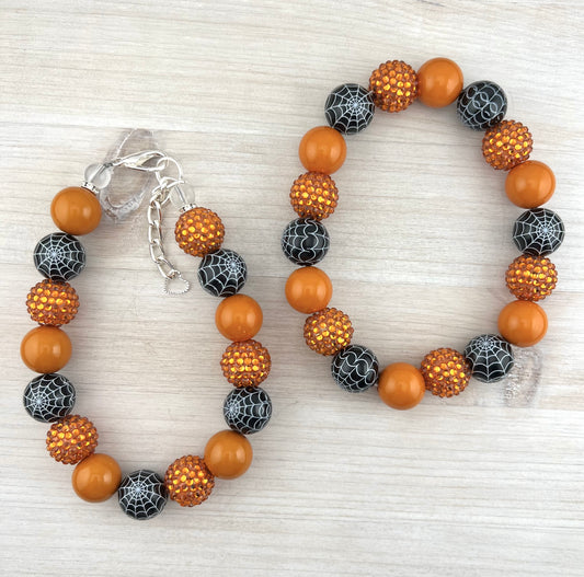 SPOOKY SPARKLE DOG NECKLACE