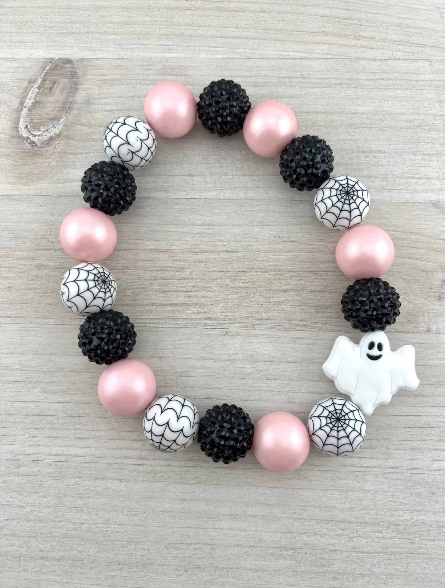 SPOOKY SWEETHEART DOG NECKLACE