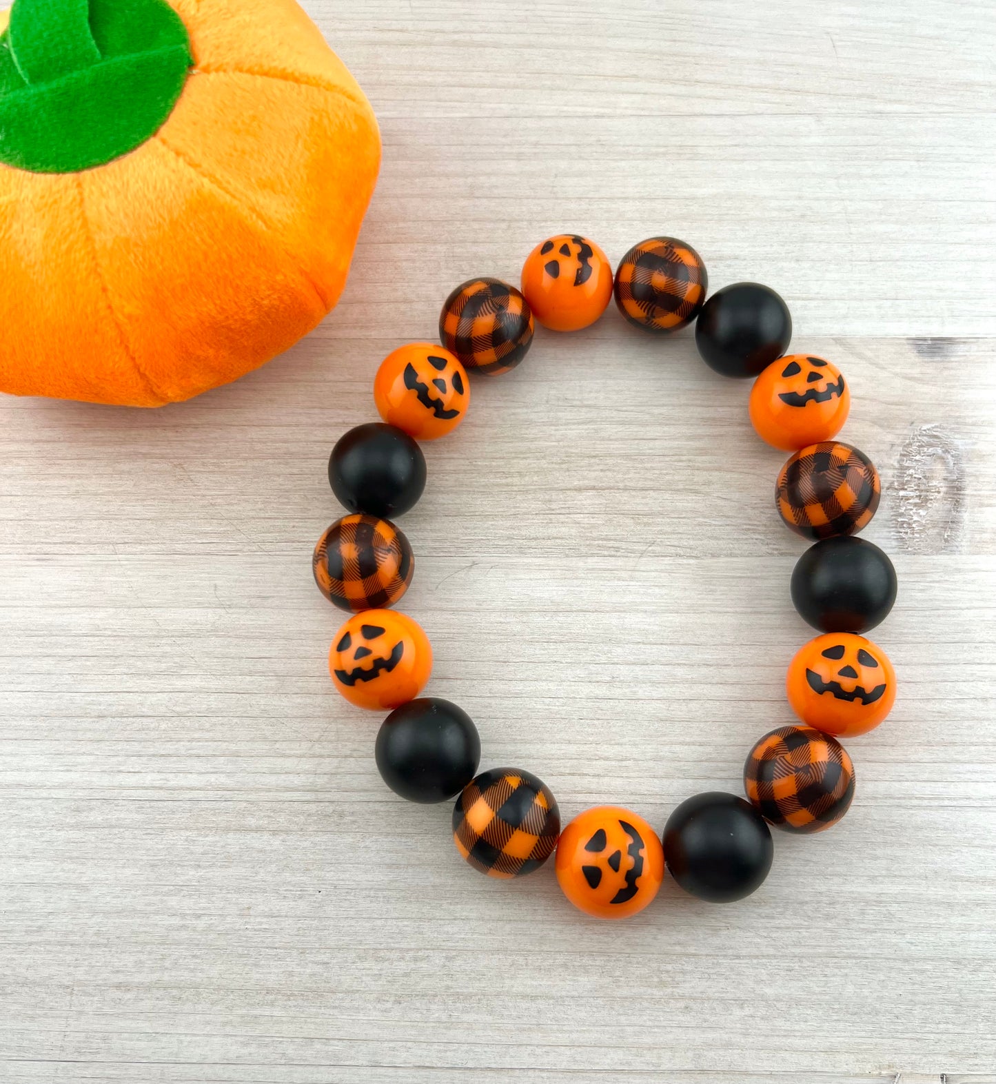 JACK-O-LANTERN DOG NECKLACE