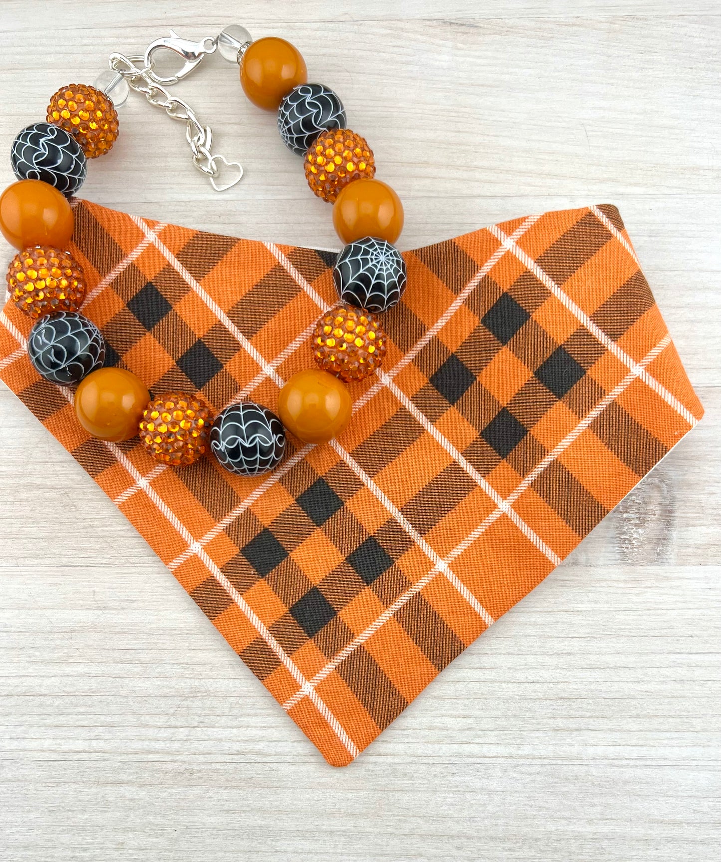 PUP-KIN CUTIE NECKLACE & BANDANA BUNDLE
