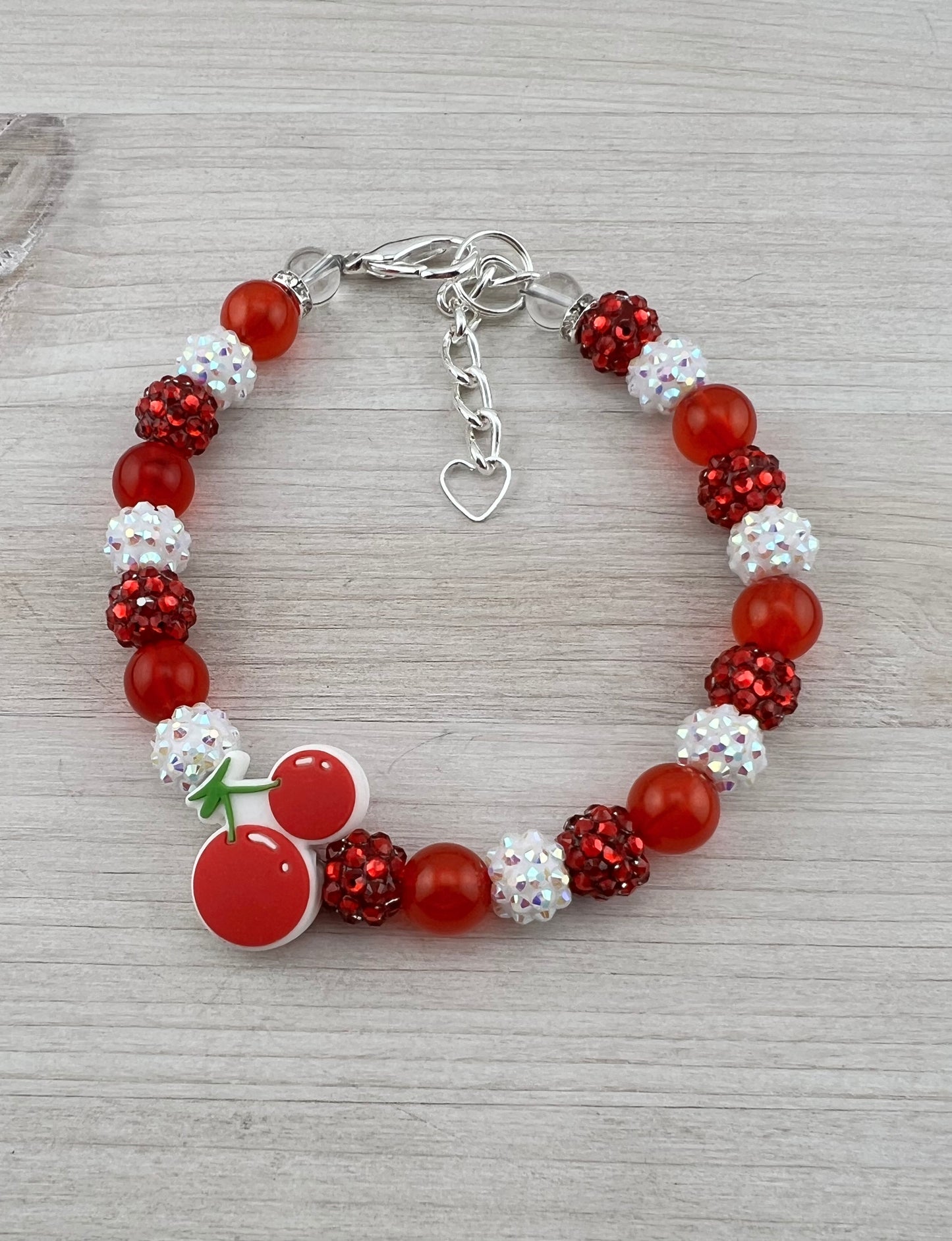CHERRY CUTIE MINI DOG NECKLACE