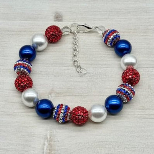FOURTH OF JULY - ALL AMERICAN NECKLACE
