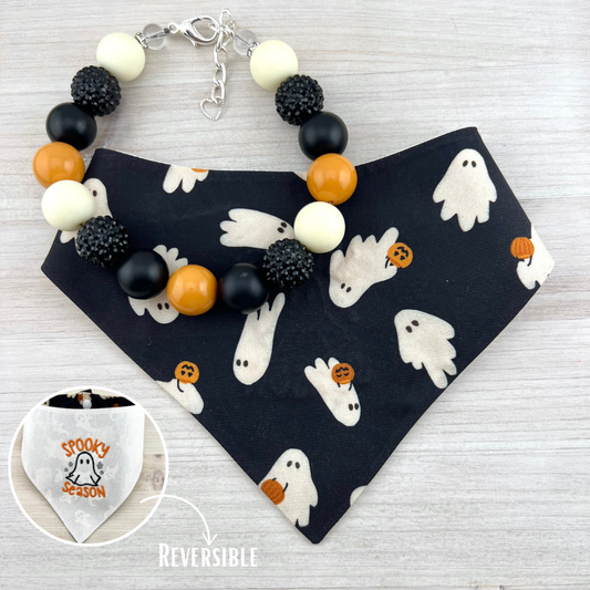 SPOOKY SEASON NECKLACE & BANDANA BUNDLE
