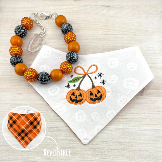 PUP-KIN CUTIE NECKLACE & BANDANA BUNDLE