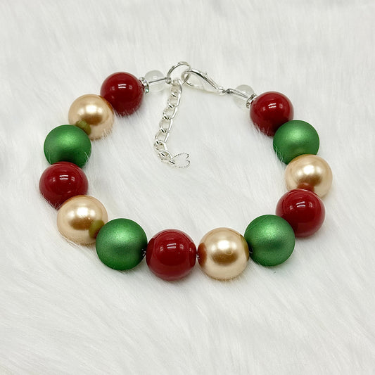 Pink Holiday Leon Necklace