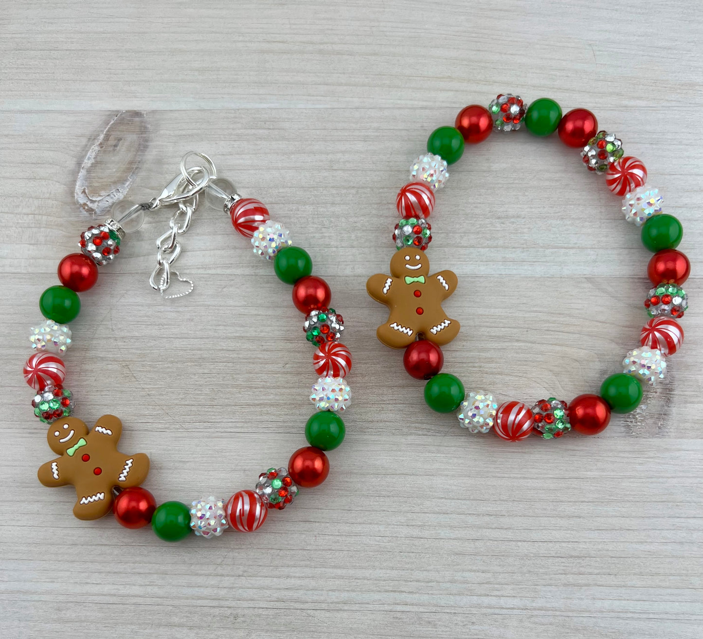 MINI GINGERBREAD DOG NECKLACE