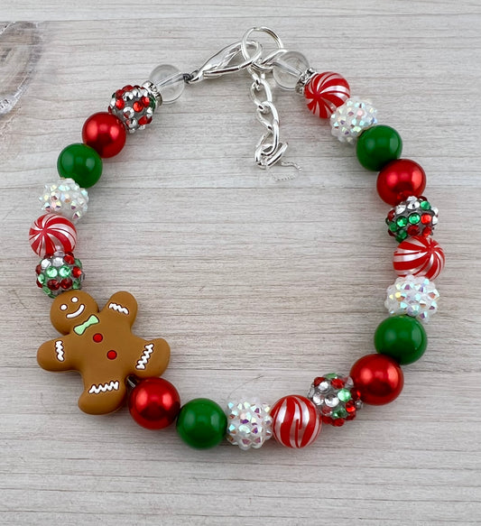 MINI GINGERBREAD DOG NECKLACE