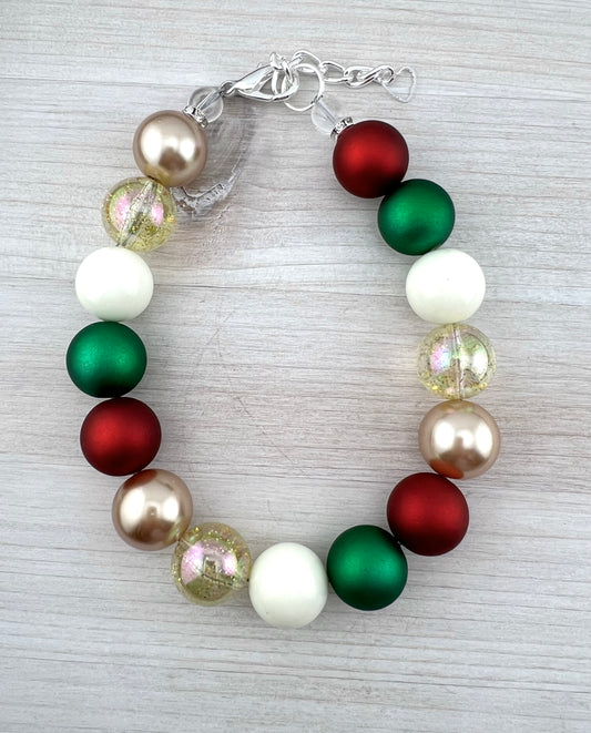 NOEL CHRISTMAS DOG NECKLACE