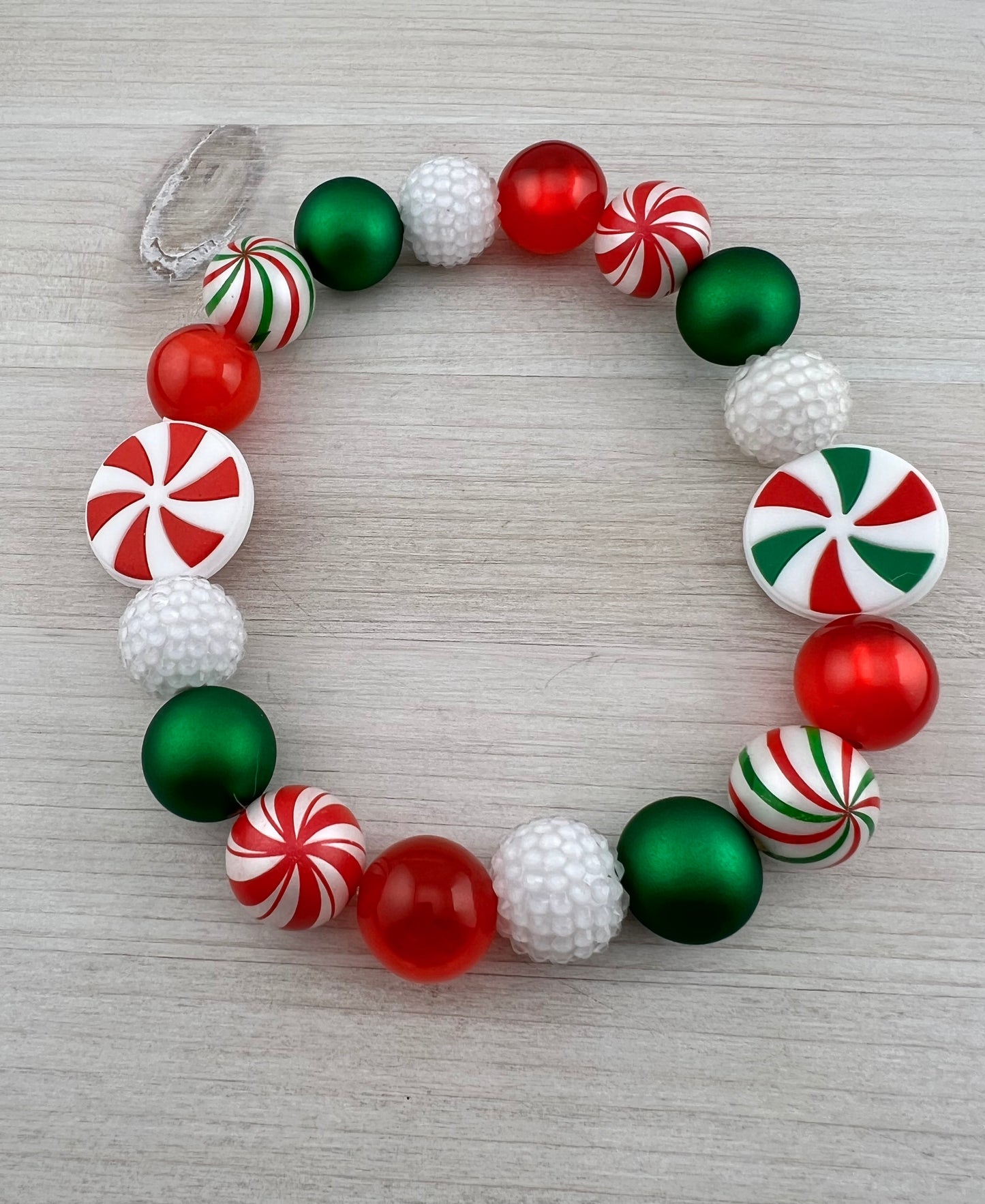 PEPPERMINT COMBO DOG NECKLACE