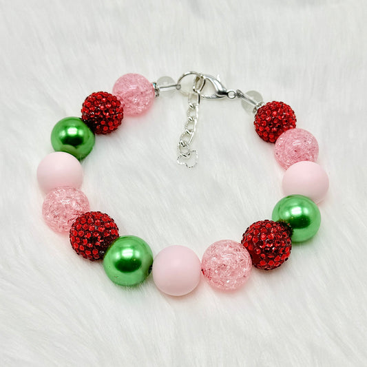 Pink Holiday Pink Matte Necklace