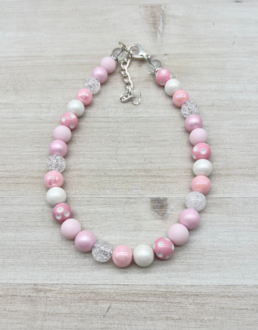 Mini Spring Pink Combo Necklace