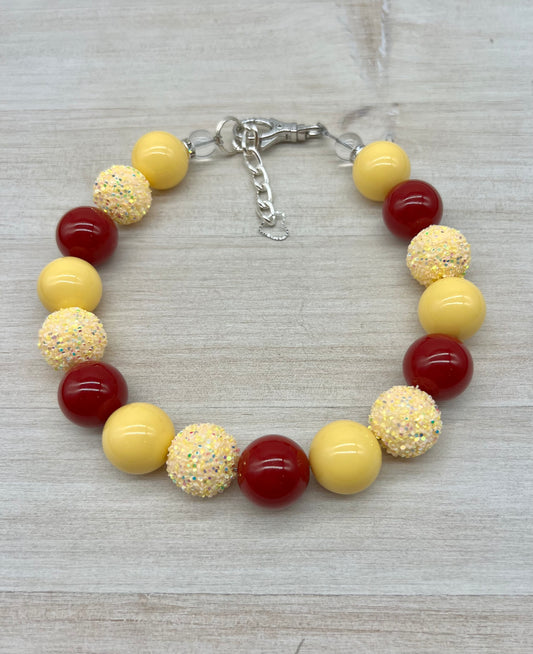 Spring Yellow Sunshine Sugar Necklace