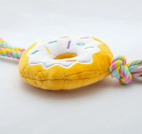 Donut Rope Dog Toy