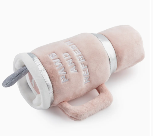 Snuggly Cup Dog Toy - Pink