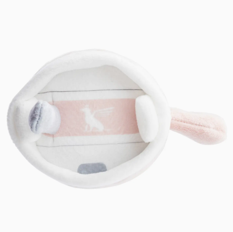 Snuggly Cup Dog Toy - Pink