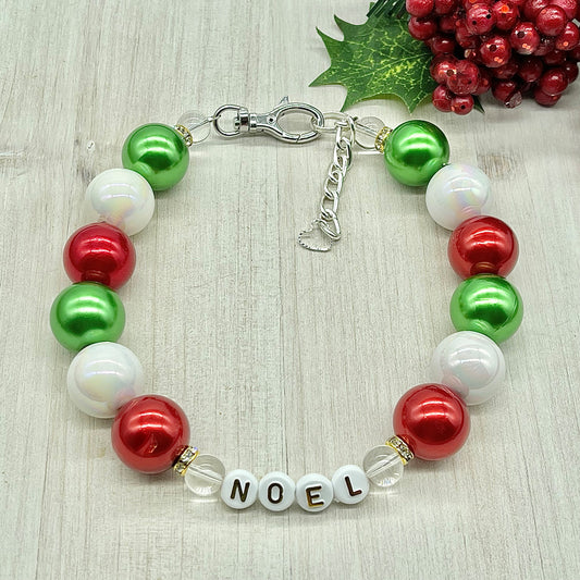 JINGLE BELL PET NAME NECKLACE