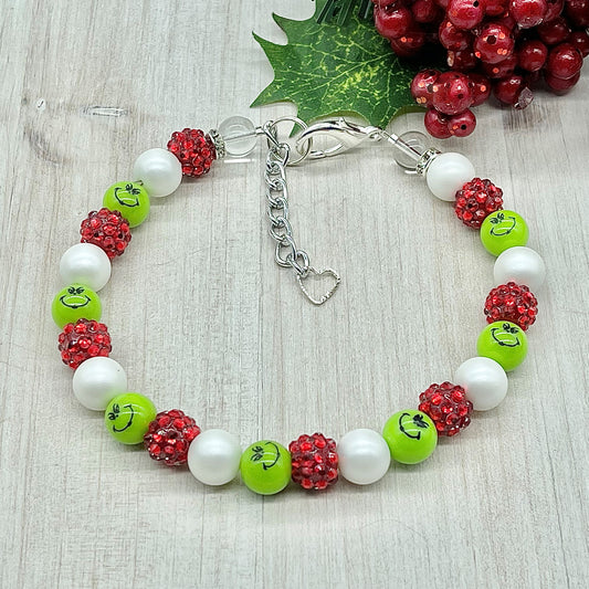 MINI GRINCH 12MM NECKLACE